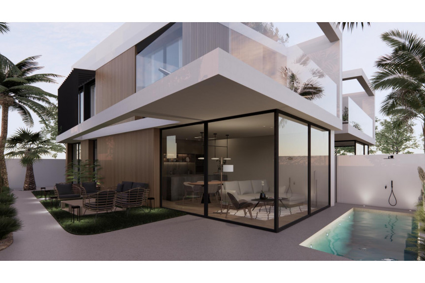 Torre de la Horadada, Modern villas