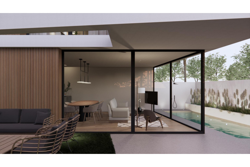 Torre de la Horadada, Modern villas