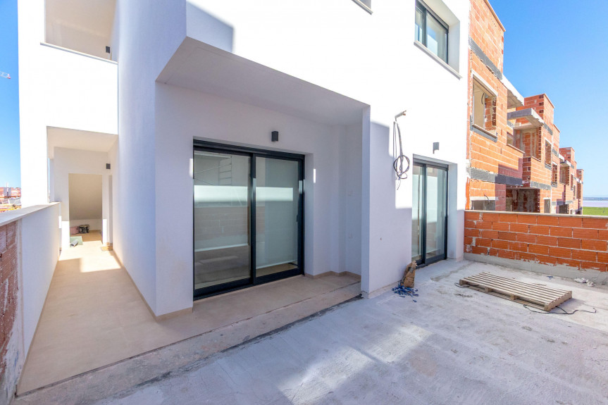 Torrevieja, Apartments overlooking the pink lake