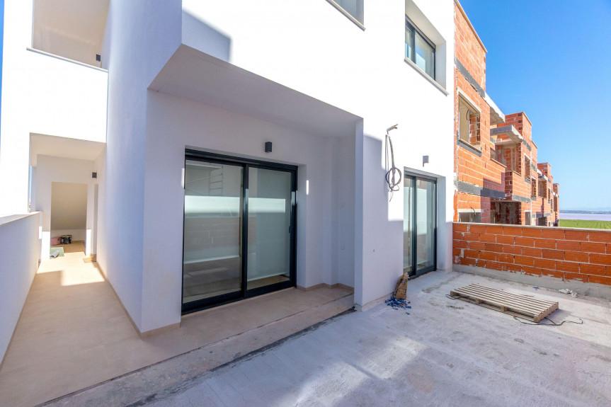Torrevieja, Apartments overlooking the pink lake