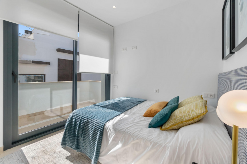 Torrevieja, Apartments overlooking the pink lake