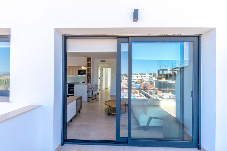 Torrevieja, Apartments overlooking the pink lake