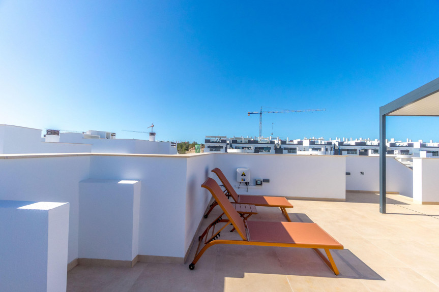 Torrevieja, Apartments overlooking the pink lake
