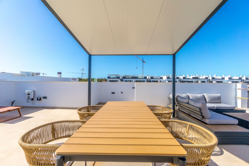 Torrevieja, Apartments overlooking the pink lake
