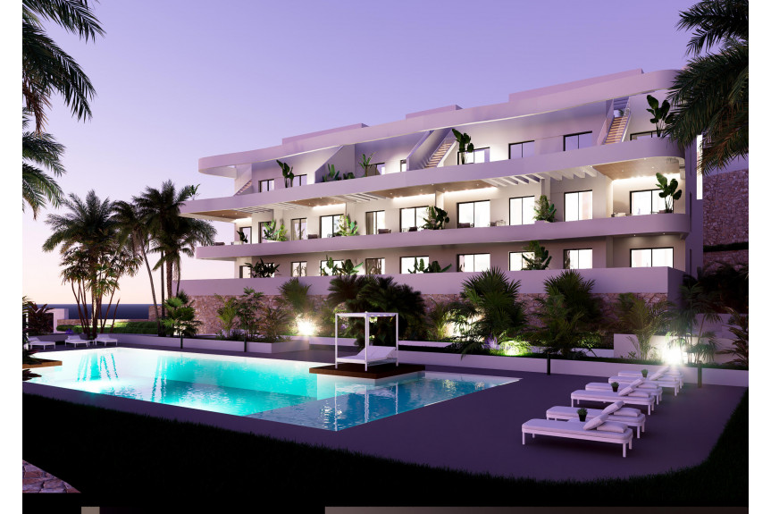 Finestrat, A housing complex next to a golf course