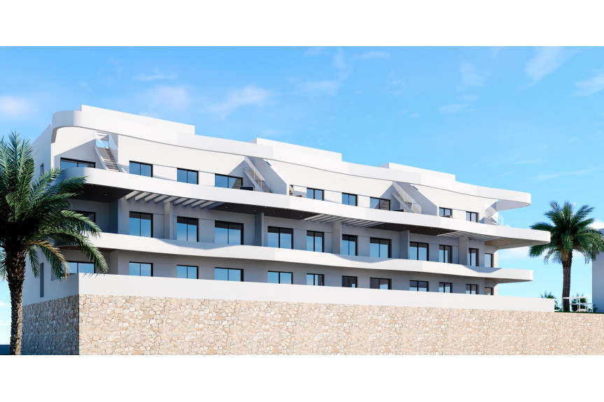 Finestrat, A housing complex next to a golf course