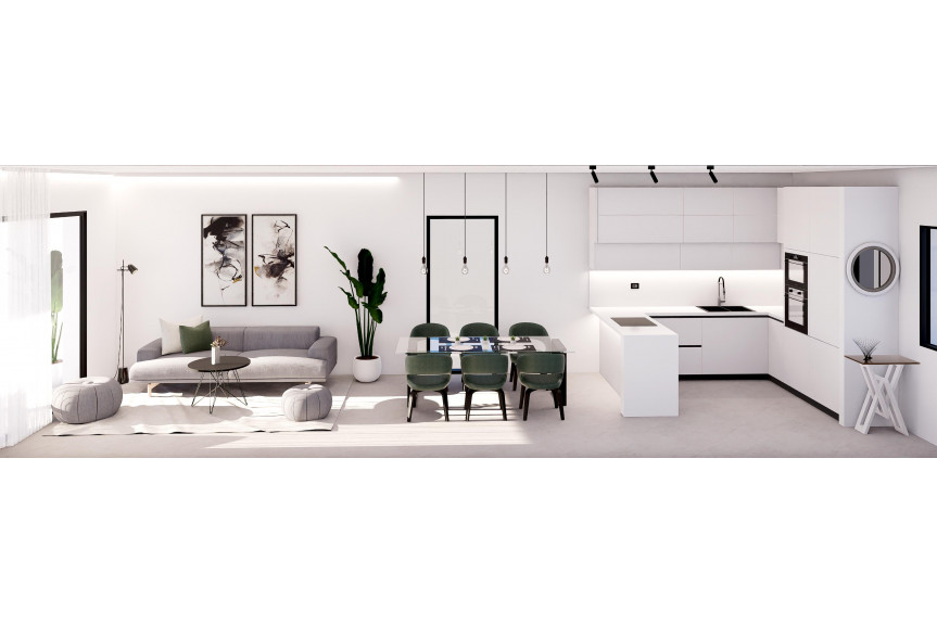 Finestrat, A housing complex next to a golf course