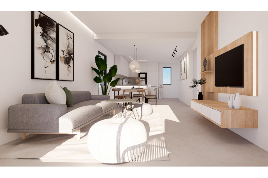 Finestrat, A housing complex next to a golf course