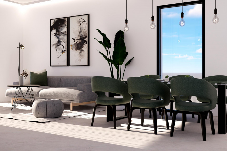 Finestrat, A housing complex next to a golf course