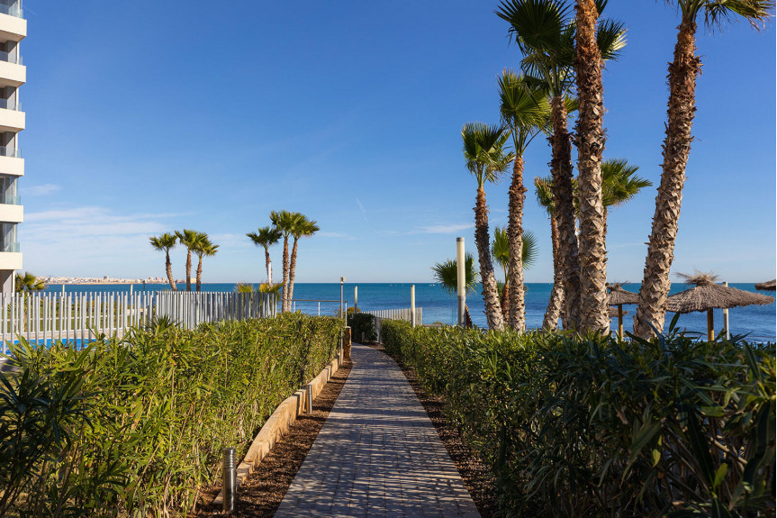 Punta Prima, Apartment with a sea view