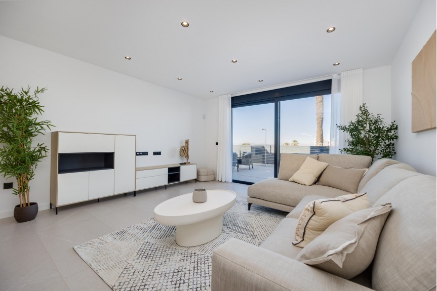 Torrevieja, Parterowe wille