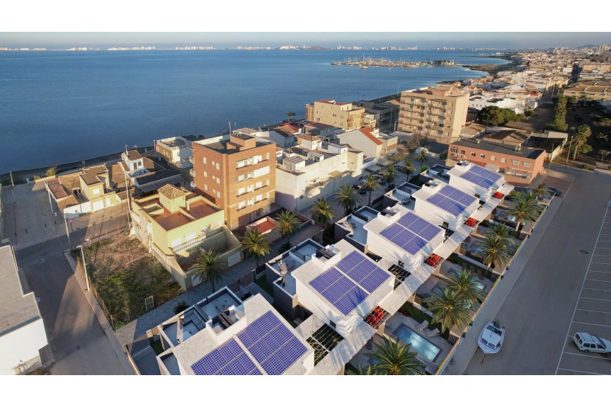 Los Nietos, Wille w zabudowie bliźniaczej