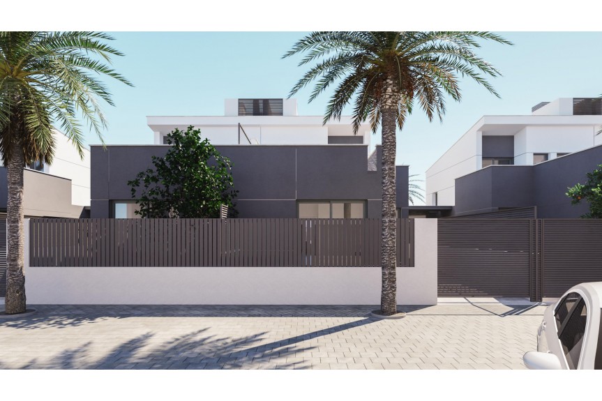 Los Nietos, Wille w zabudowie bliźniaczej