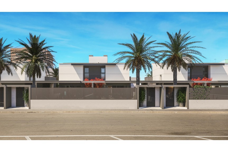 Los Nietos, Wille w zabudowie bliźniaczej