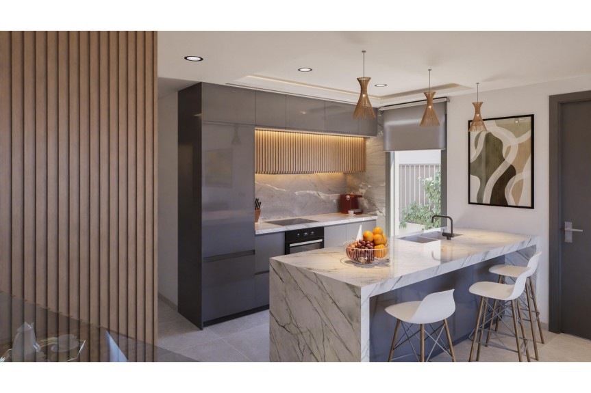 Los Nietos, Wille w zabudowie bliźniaczej