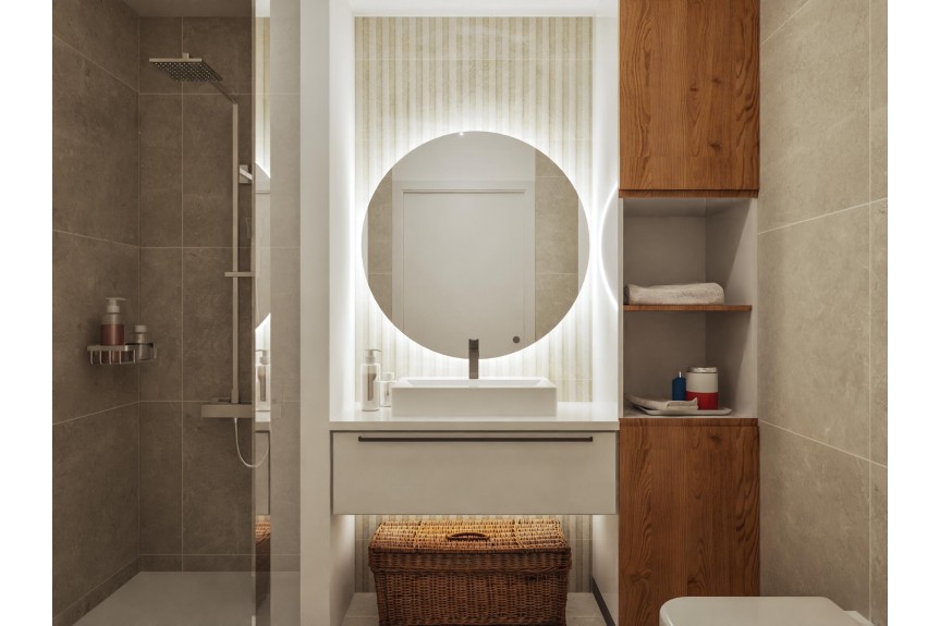 Los Nietos, Wille w zabudowie bliźniaczej