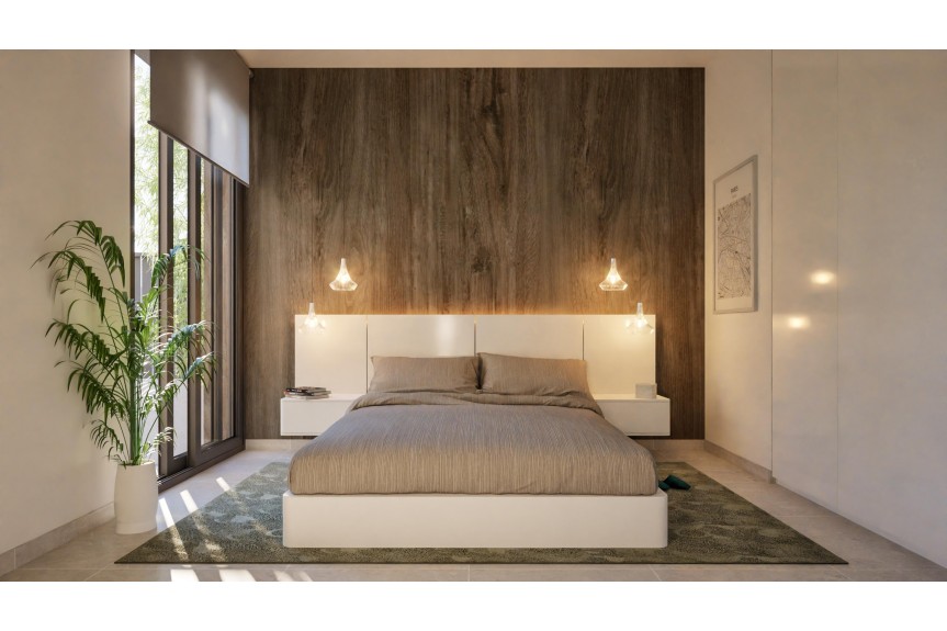 Los Nietos, Wille w zabudowie bliźniaczej