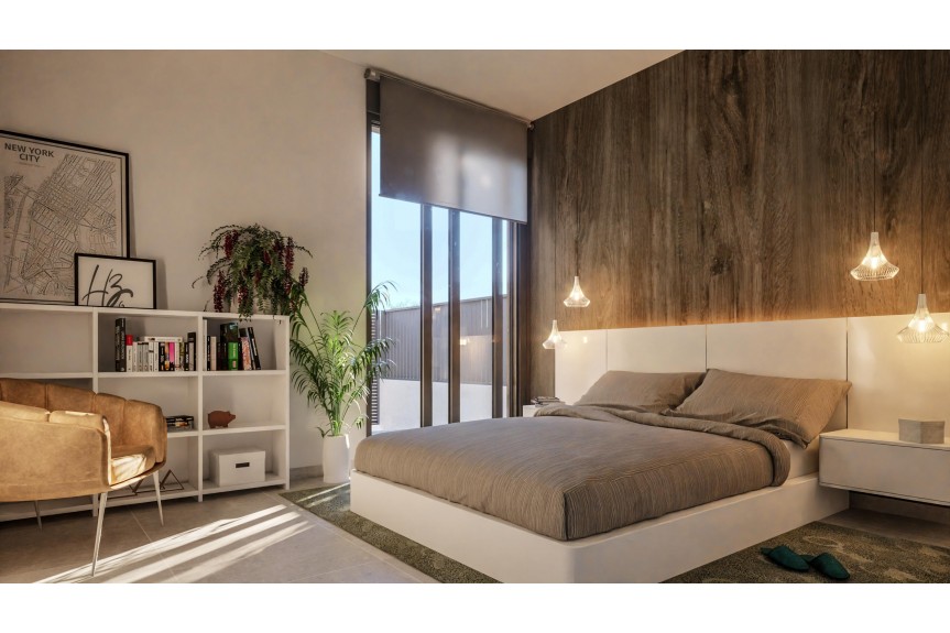 Los Nietos, Wille w zabudowie bliźniaczej