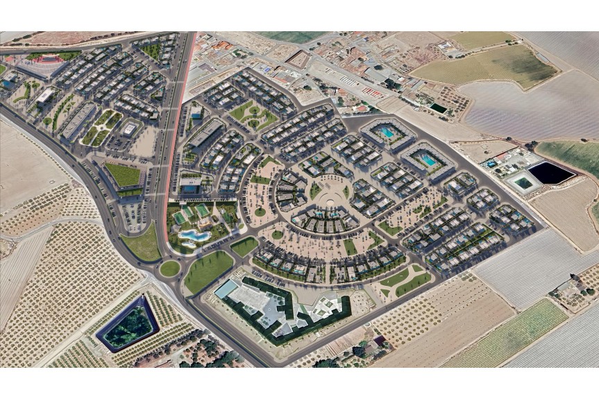 Roldan, Luksusowy kompleks willi