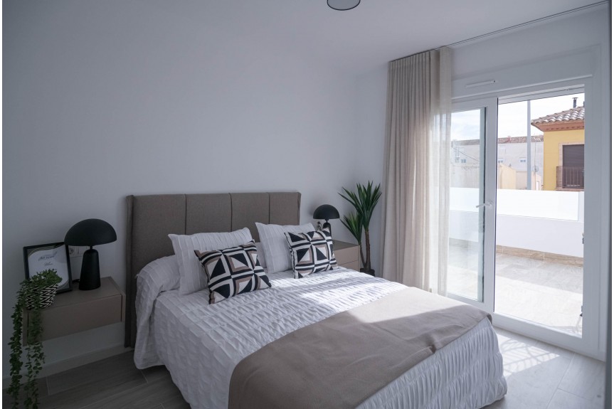 Avileses, Domy szeregowe