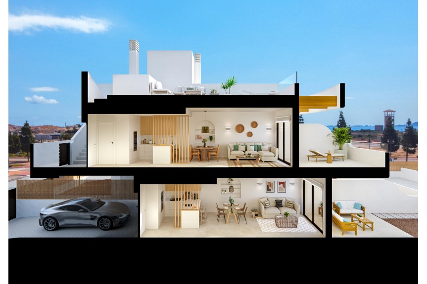 Los Alcazares, Exclusive apartments