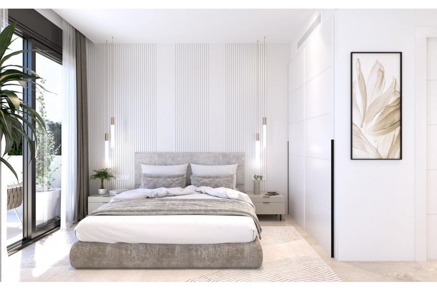 Torrevieja, Apartments overlooking the pink lake