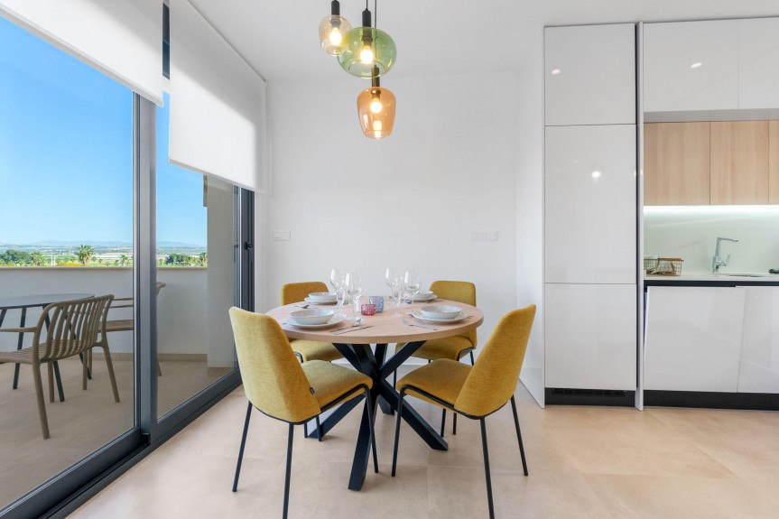 Torrevieja, Apartments overlooking the pink lake