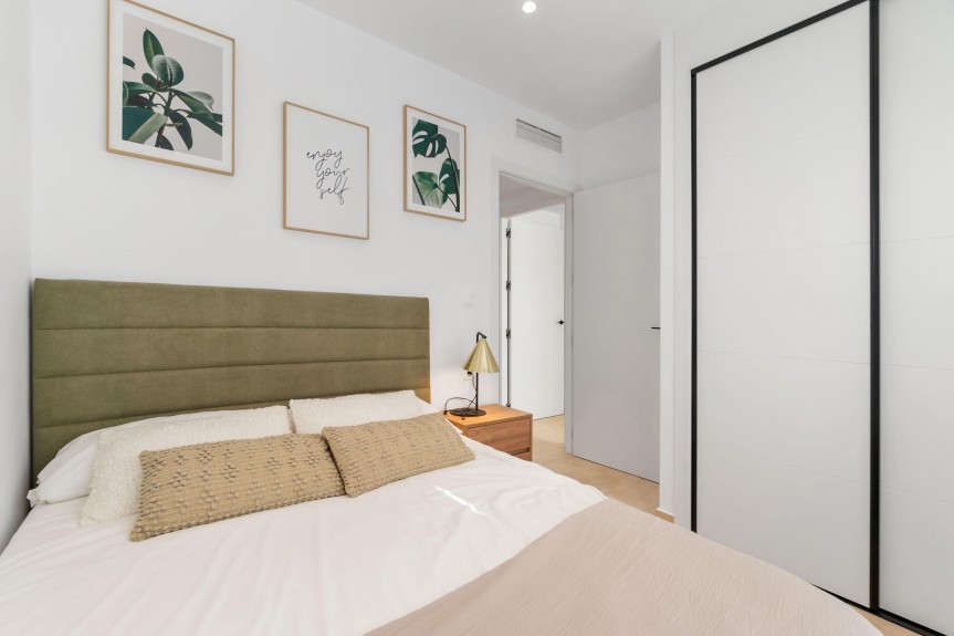 Torrevieja, Apartments overlooking the pink lake