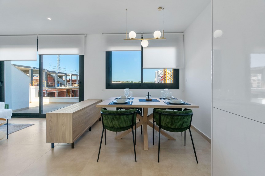 Torrevieja, Apartments overlooking the pink lake