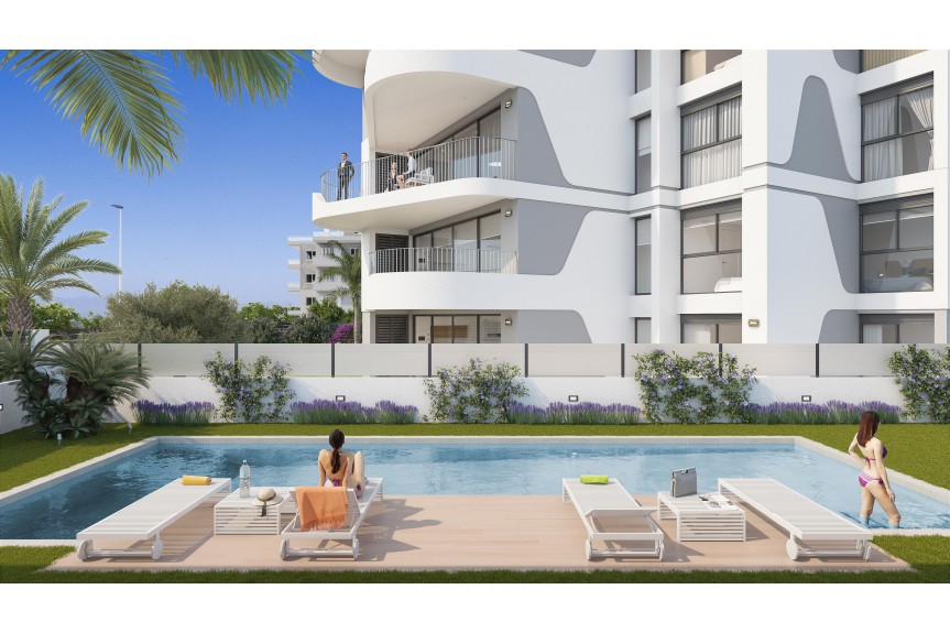 Guardamar del Segura, Apartments with a beautiful view