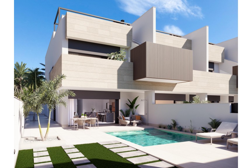 Pilar de la Horadada, New development with private pools