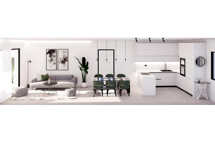 Finestrat, A housing complex next to a golf course