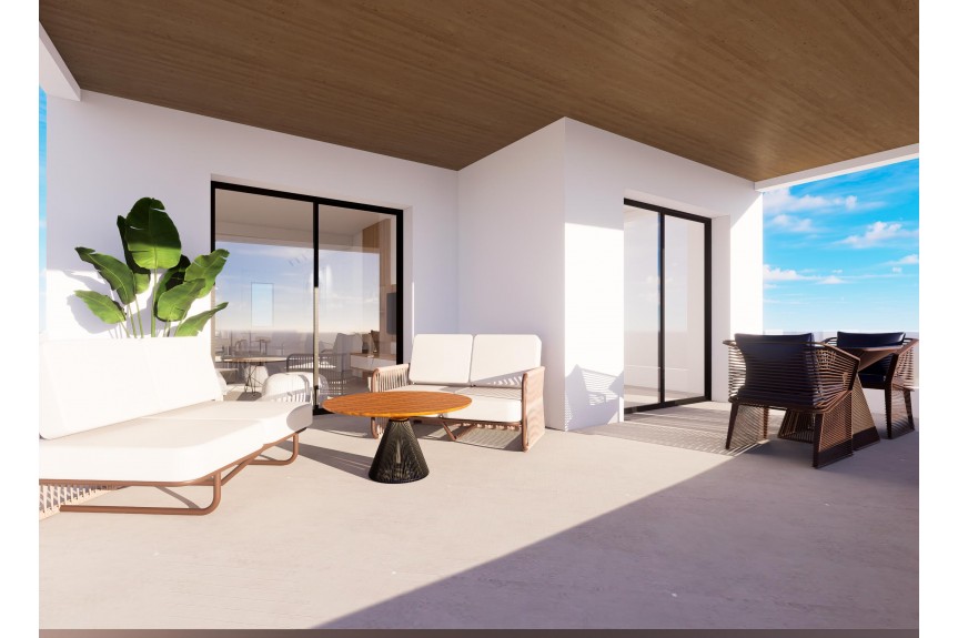 Finestrat, A housing complex next to a golf course