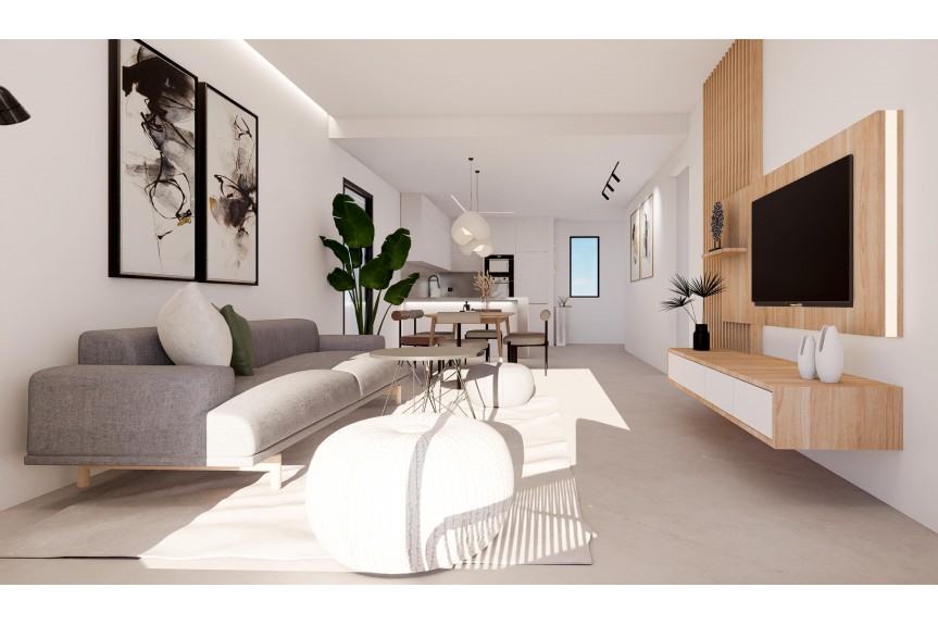 Finestrat, A housing complex next to a golf course