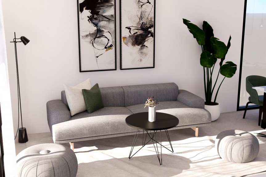 Finestrat, A housing complex next to a golf course