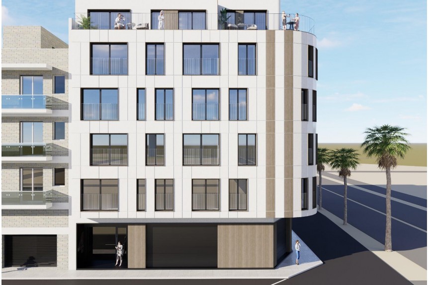 Torrevieja, Apartments near the sea