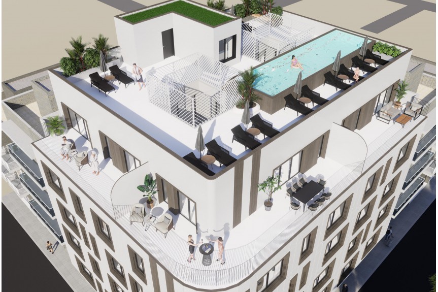 Torrevieja, Apartments near the sea