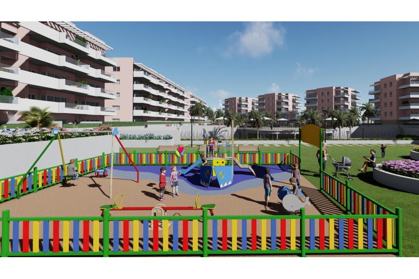 alicante, Guardamar del Segura, Nowoczesny kompleks mieszkaniowy