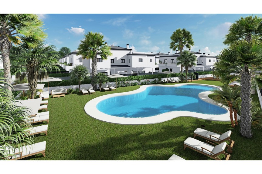 alicante, Gran Alacant, Modern residential complex