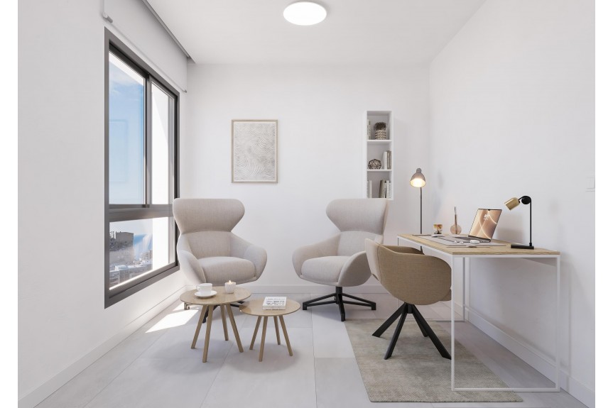 Calpe, Luxury beachfront apartments and duplexes at La Fossa Beach in Calpe