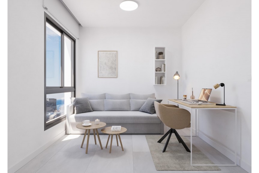 Calpe, Luxury beachfront apartments and duplexes at La Fossa Beach in Calpe