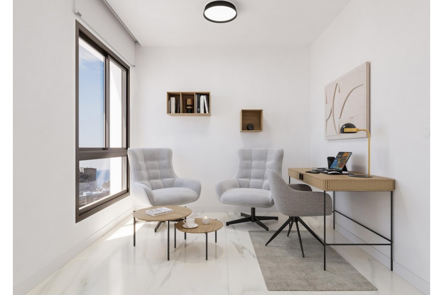 Calpe, Luxury beachfront apartments and duplexes at La Fossa Beach in Calpe