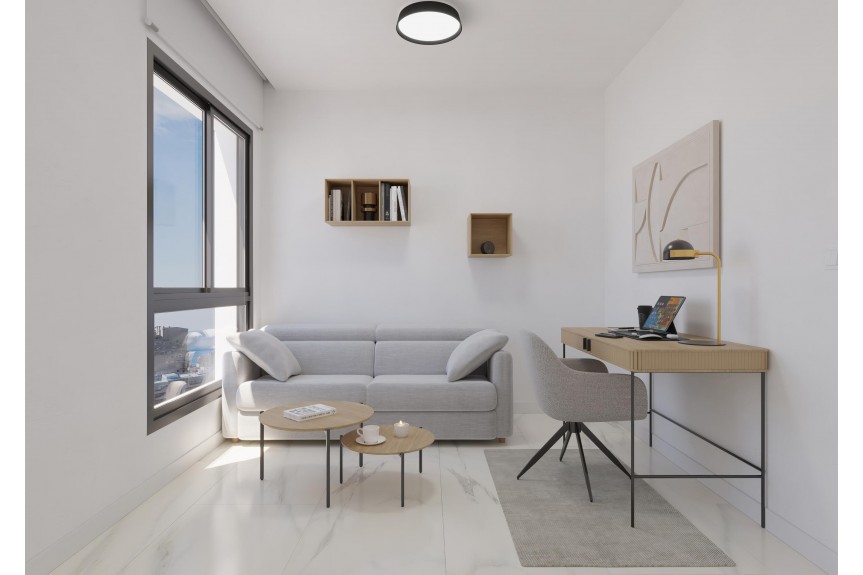 Calpe, Luxury beachfront apartments and duplexes at La Fossa Beach in Calpe