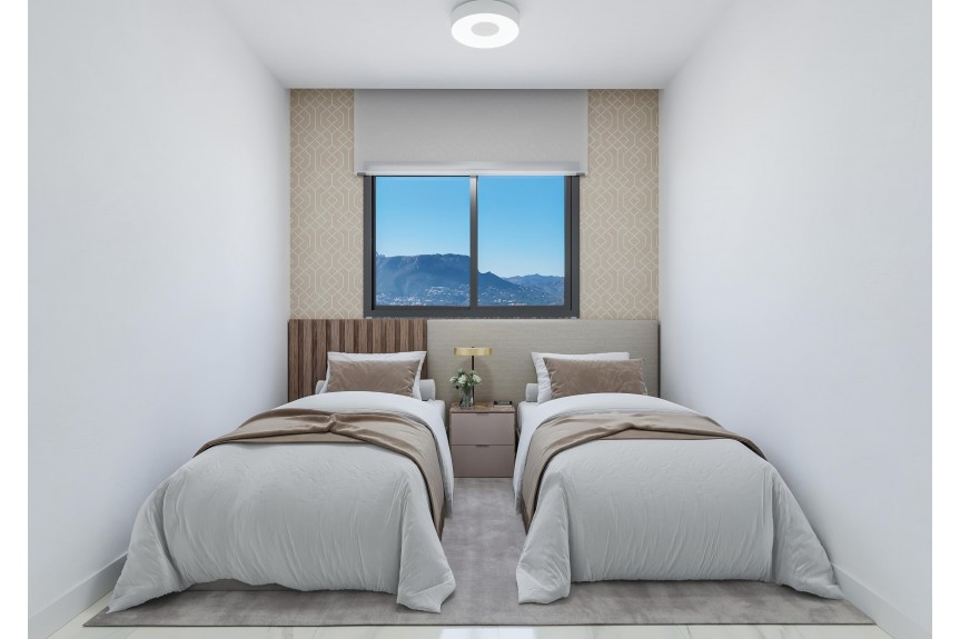 Calpe, Luxury beachfront apartments and duplexes at La Fossa Beach in Calpe