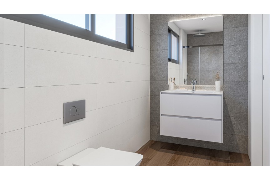 Torrevieja, Modern apartments, bungalows, and villas surrounded by nature