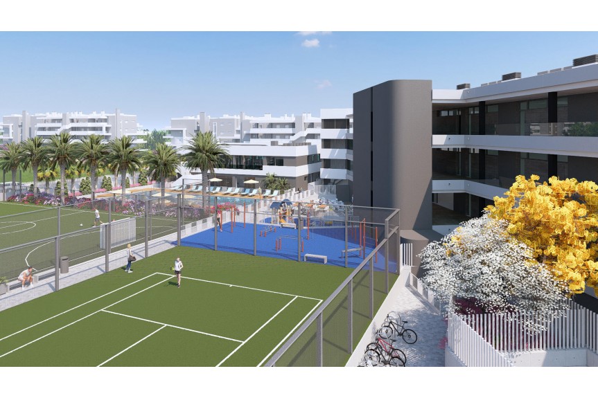 Torrevieja, Modern apartments, bungalows, and villas surrounded by nature