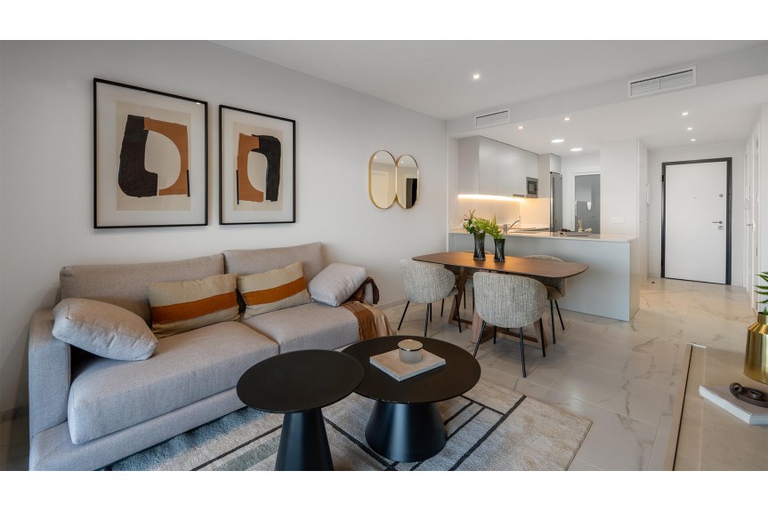 Torrevieja, Modern apartments, bungalows, and villas surrounded by nature