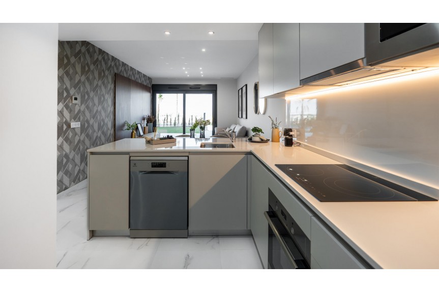 Torrevieja, Modern apartments, bungalows, and villas surrounded by nature