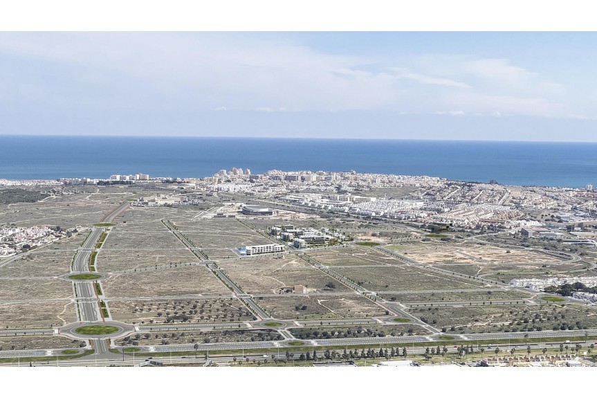 Torrevieja, Modern apartments, bungalows, and villas surrounded by nature