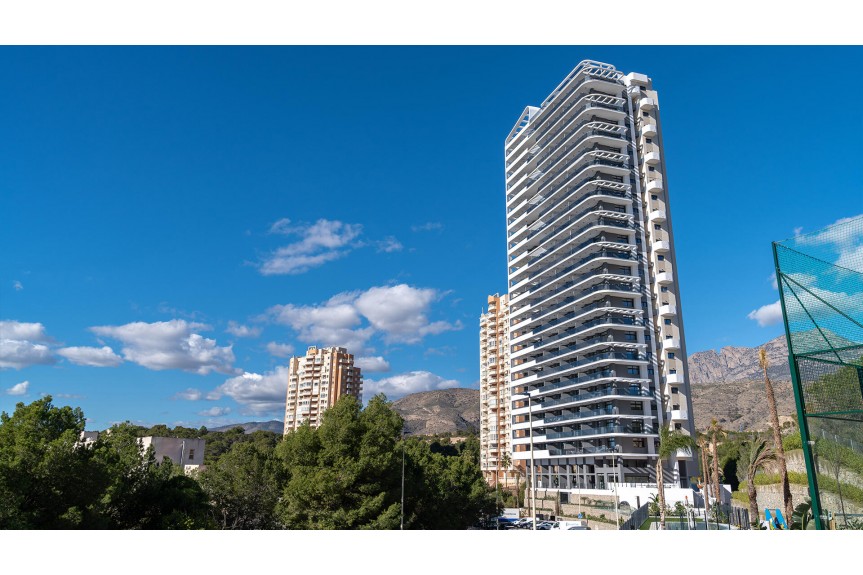 alicante, Benidorm, Nowe apartamenty z doskonałymi strefami wsp&oacute;lnymi w Benidormie